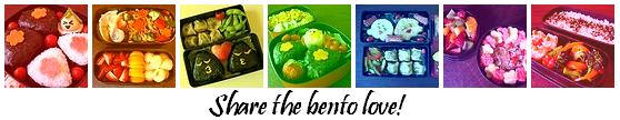 Cooking Cute: a bento site [Share the bento love colorbar]